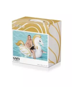 GONFIABILE PER PISCINA BESTWAY "PEGASO GIGANTE LUXURY" 223x140x127 CM - COD. 41118